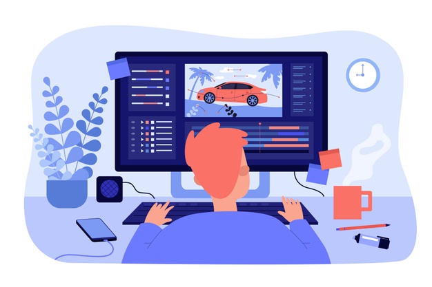 cara menggabungkan video online