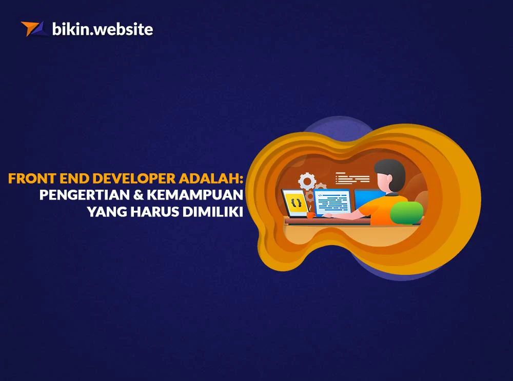 front end developer adalah