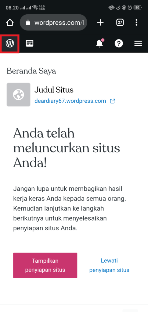 posting artikel wordpress