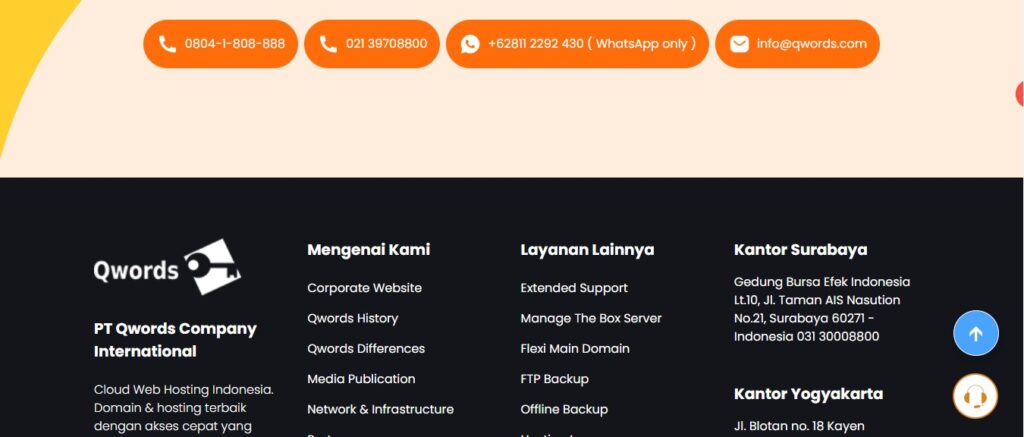 4+ Inspirasi Footer Design untuk Bikin Website Makin Menarik